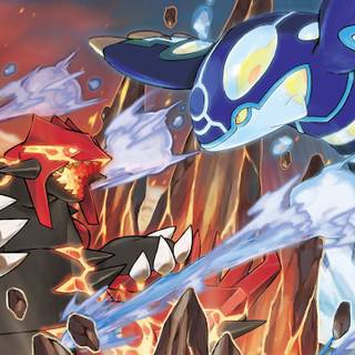 Primal Groudon card wallpaper