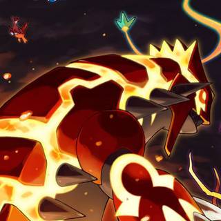 Primal Groudon card wallpaper