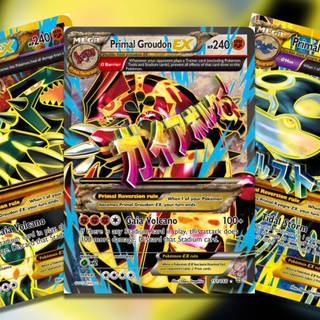 Primal Groudon card wallpaper