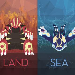 Primal Groudon card wallpaper