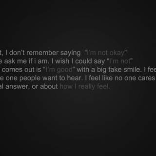 Black aesthetic sad PC wallpaper