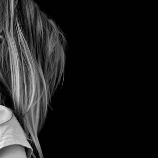 Black aesthetic sad PC wallpaper