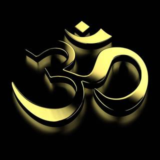 Gold chrome wallpaper