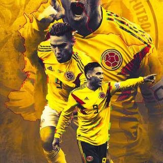 Colombia players wallpaper