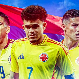 Colombia players wallpaper