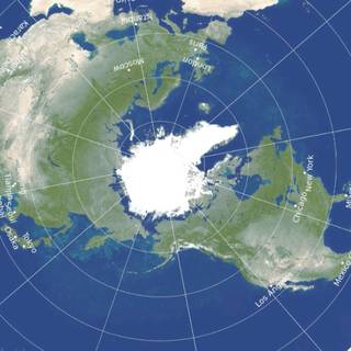 Plane physical map of world wallpaper