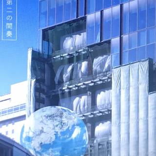 Cyber glacier wallpaper