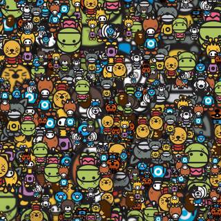 iPad cartoon wallpaper