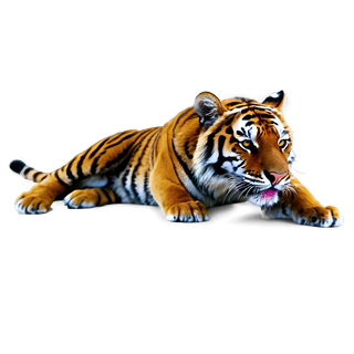 Tiger attack wallpaper