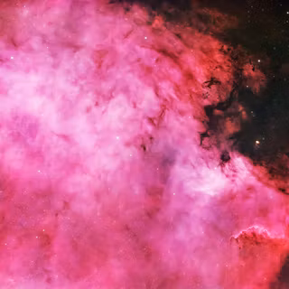 Pink nebula wallpaper