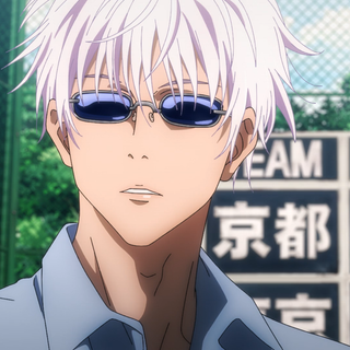 Gojo manga PC wallpaper