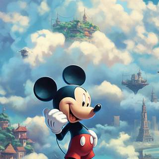 Apple cartoon wallpaper