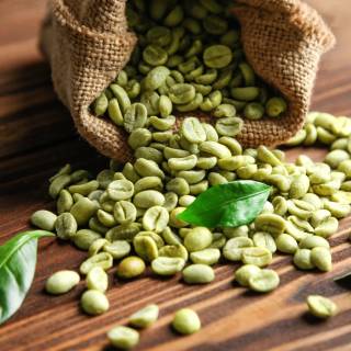 Green coffee wallpaper