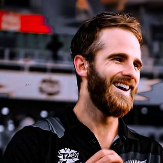 Kane Williamson smile wallpaper