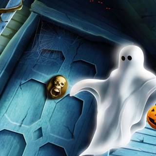 Spooky ghost wallpaper