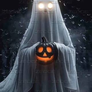 Spooky ghost wallpaper