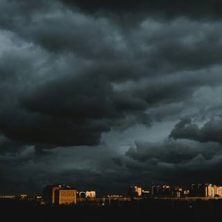 Black weather wallpaper