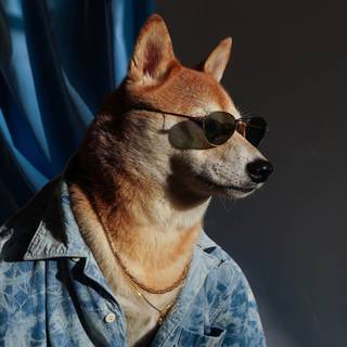 Chill dog wallpaper