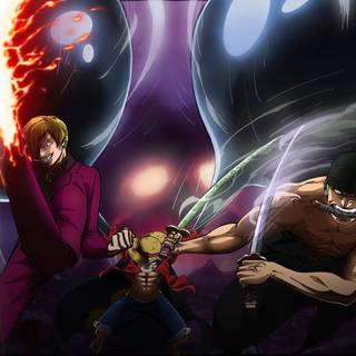 The Monster Trio wallpaper