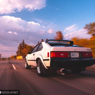Toyota Supra Mk2 wallpaper