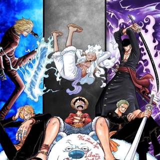 The Monster Trio wallpaper