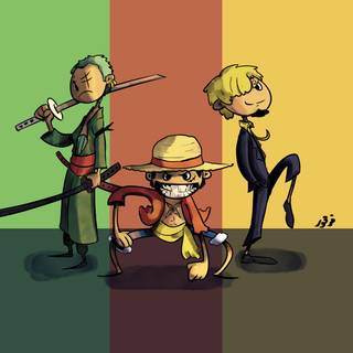 The Monster Trio wallpaper