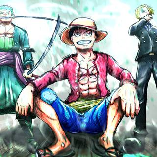 The Monster Trio wallpaper