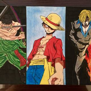 The Monster Trio wallpaper