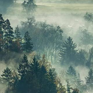 Tyndall effect wallpaper