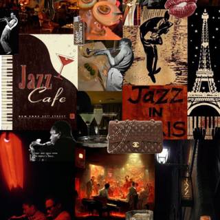 Jazz cafe wallpaper