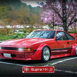 Toyota Supra Mk2 wallpaper