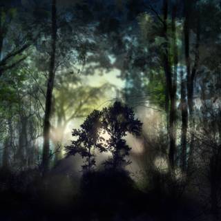 Tyndall effect wallpaper