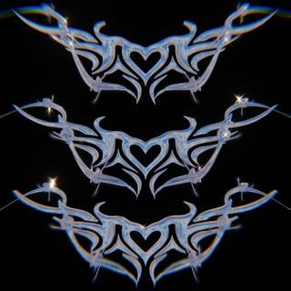 Chrome tribal wallpaper