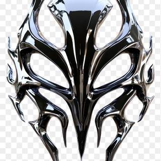 Chrome tribal wallpaper