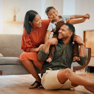 Mom and kids wallpaper