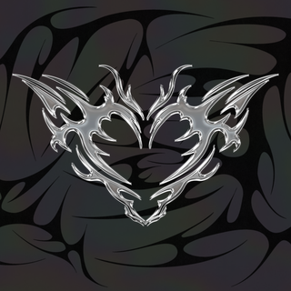 Chrome tribal wallpaper