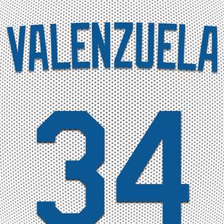 Number 34 Los Angeles Dodgers wallpaper