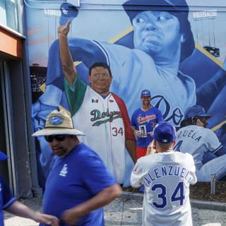 Number 34 Los Angeles Dodgers wallpaper