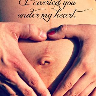 My wife is pregnant quotes wallpaper