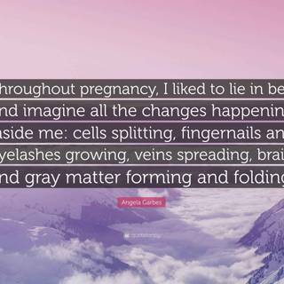 Pregnancy quotes wallpaper