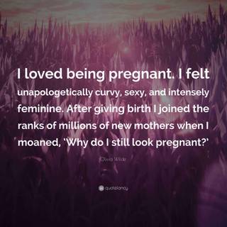 Pregnancy quotes wallpaper