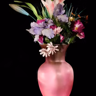 Flowers in a vase wallpaper