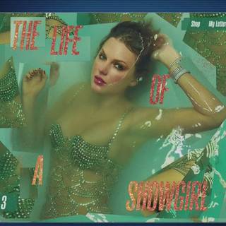 Taylor Swift The Life of A Showgirl desktop wallpaper