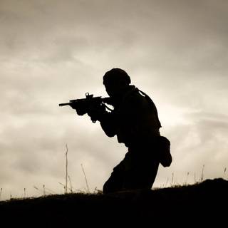 Alone soldier wallpaper