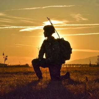 Alone soldier wallpaper