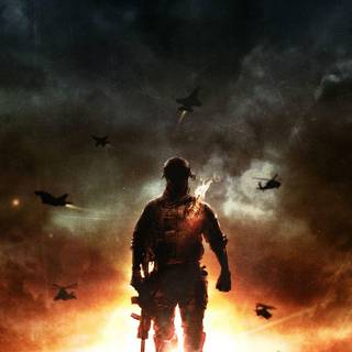 Alone soldier wallpaper