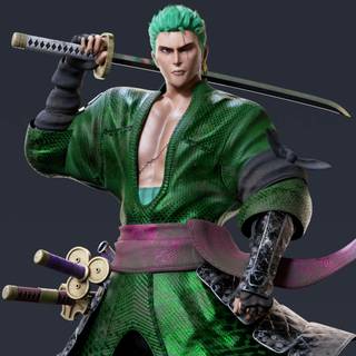 Zoro body wallpaper