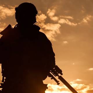 Alone soldier wallpaper