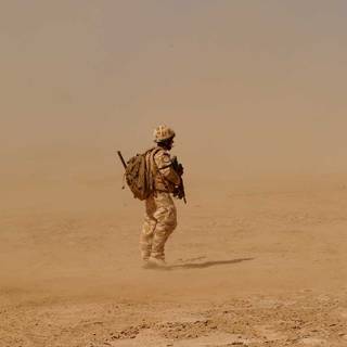 Alone soldier wallpaper