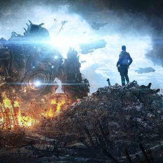 Alone soldier wallpaper